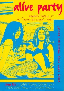 1994 Alive Party Flyer (c) Serge Nicolas