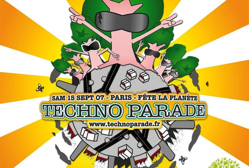 Techno Parade 2007 affiche