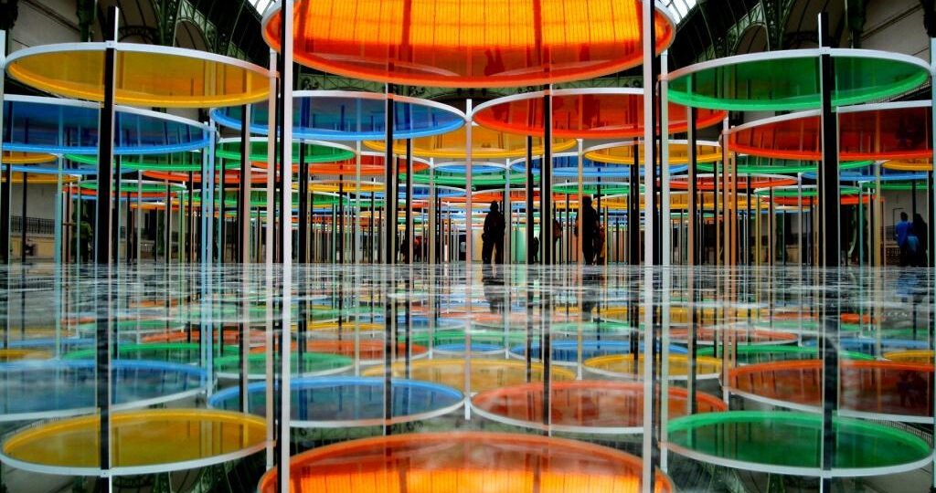 Vue de Monumenta, Grand Palais, Paris, 2012.