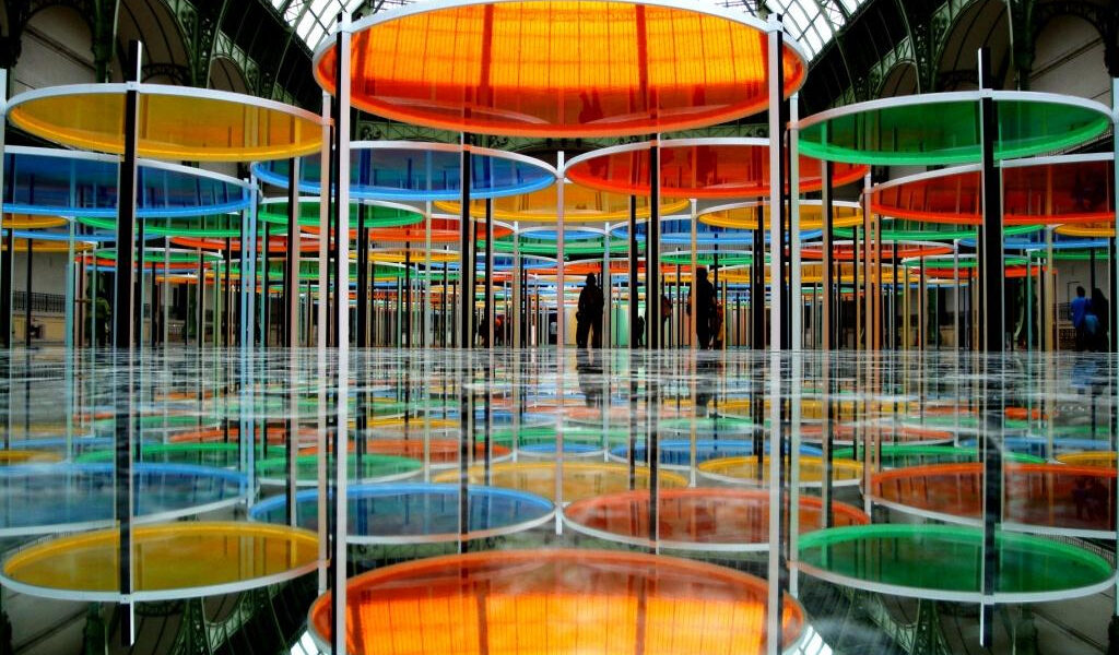 Vue de Monumenta, Grand Palais, Paris, 2012.